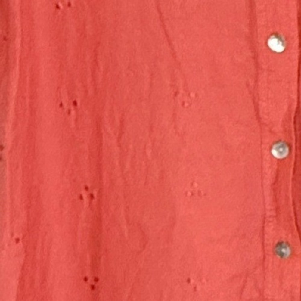 Vintage Pink Embroidered Boho Shirt Dress Womens 2X Coastal Cottage Resort Artsy - Picture 3 of 9